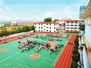 赣州旅游学校校园图