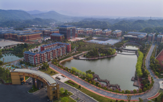 萍乡卫生职业学院俯瞰图